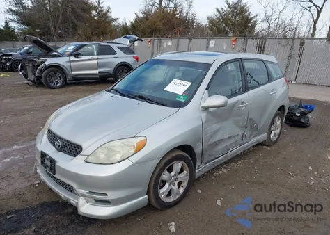 2004 Toyota Matrix Xr from USA, damaged, VIN 2T1KR32E24C253776